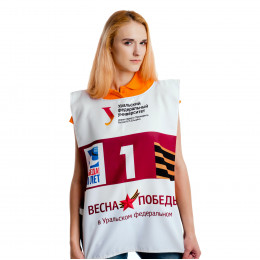 Накидка с полной запечаткой, материал: оксфорд