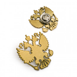 Значок металлический окрашенный