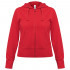 Толстовка женская Hooded Full Zip красная Толстовка женская Hooded Full Zip красная