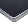 Ежедневник Frame Metal, недатированный, черный