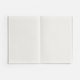 Блокнот Marco в клетку, черный