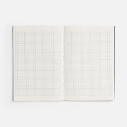 Блокнот Marco в клетку, черный