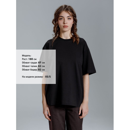 Футболка оверсайз Kangas, черная