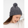 Шапка Frissonelle, серый меланж