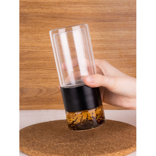 Бутылка для заваривания Cultivar, черная