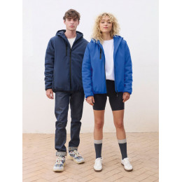 Куртка софтшелл с капюшоном женская Falcon Women, ярко-синяя (royal)