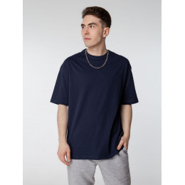 Футболка оверсайз мужская Boxy Men, синяя (джинс)