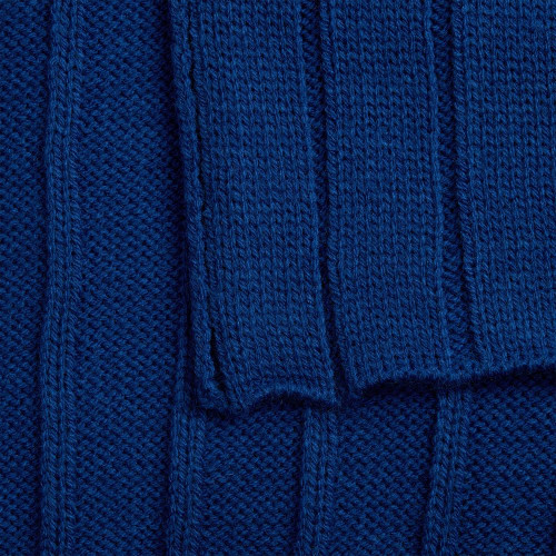 Плед Tressa, темно-синий (кобальт)