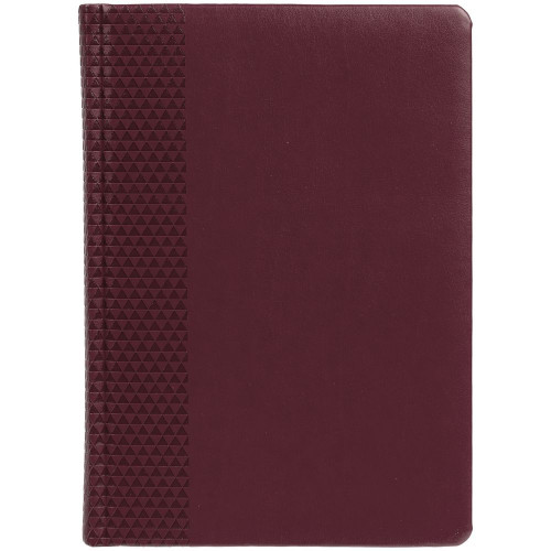 Ежедневник Prizma, недатированный, бордовый