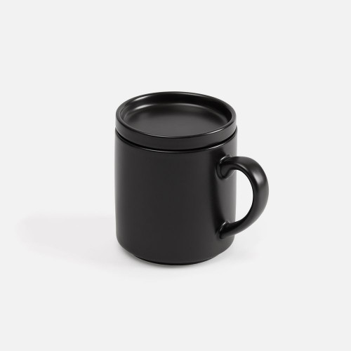 Беспроводное зарядное устройство с подогревом кружки Hot Task, черное