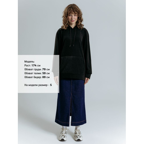 Худи унисекс Prima Vista, черное