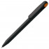 Ручка шариковая Prodir DS1 TMM Dot, черная с оранжевым Ручка шариковая Prodir DS1 TMM Dot, черная с оранжевым