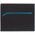 Картхолдер Multimo, черный с бирюзовым