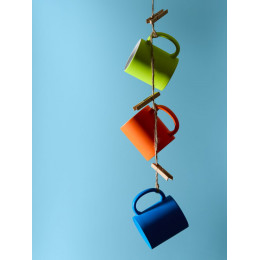 Кружка Colorido, желтый неон