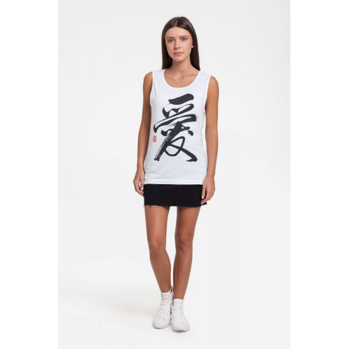 Майка мужская «Вечные ценности. Любовь», белая