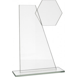 Награда стеклянная (сувенир) GS612-22 22см (6мм)
